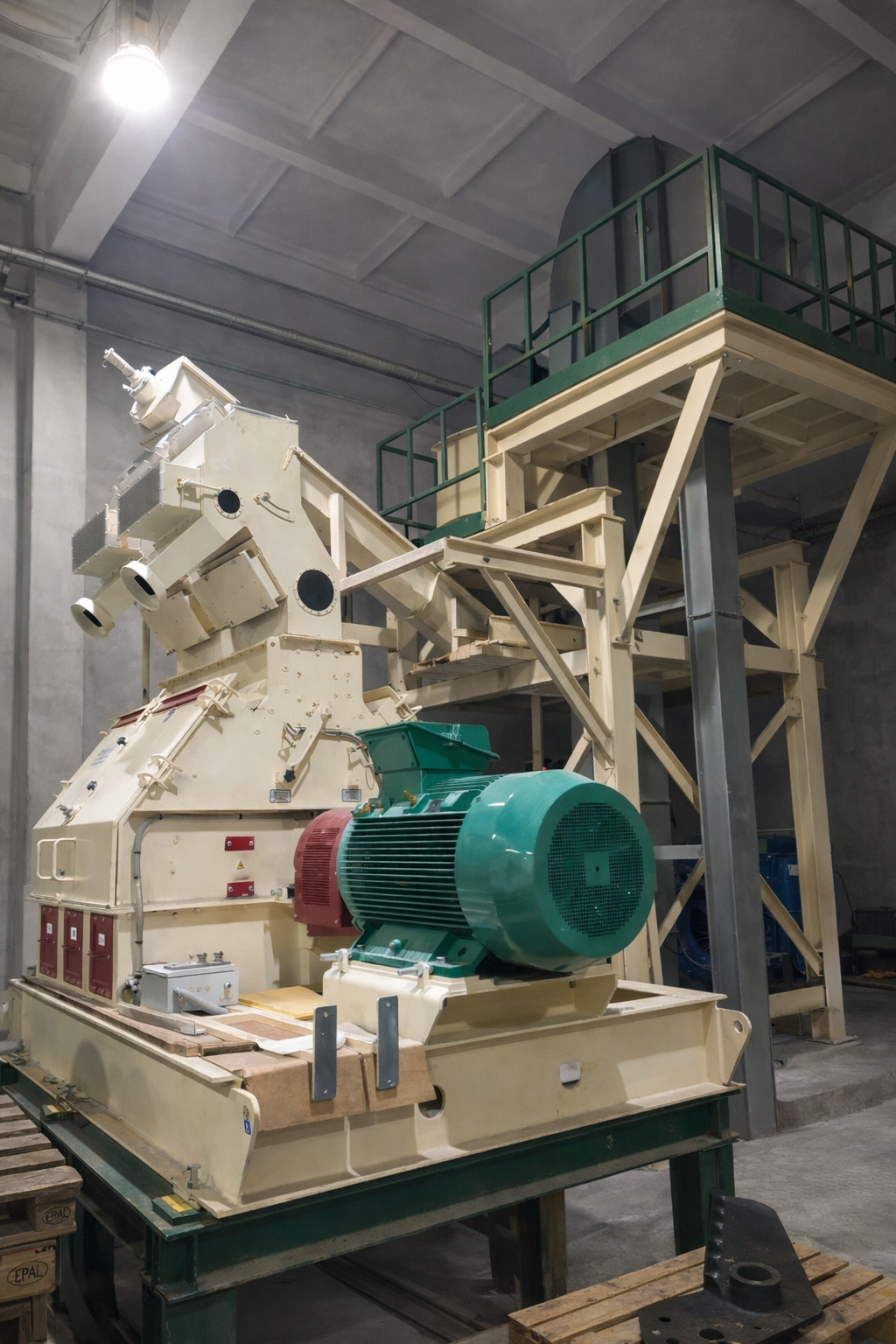 Size reduction and material preparation equipment